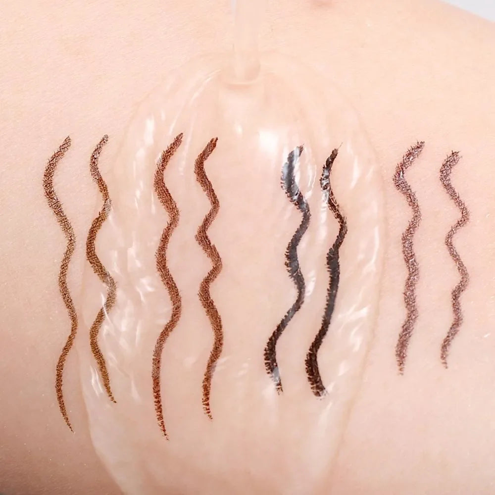 Waterproof Quick-Dry Liquid Eyeliner – Ultra-Fine Matte Black/Brown Long-Lasting Eye Makeup Gift