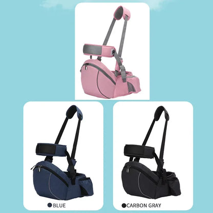 Adjustable Baby Carrier Hip Seat - Infant Waist Belt Sling & Ergonomic Baby Backpack