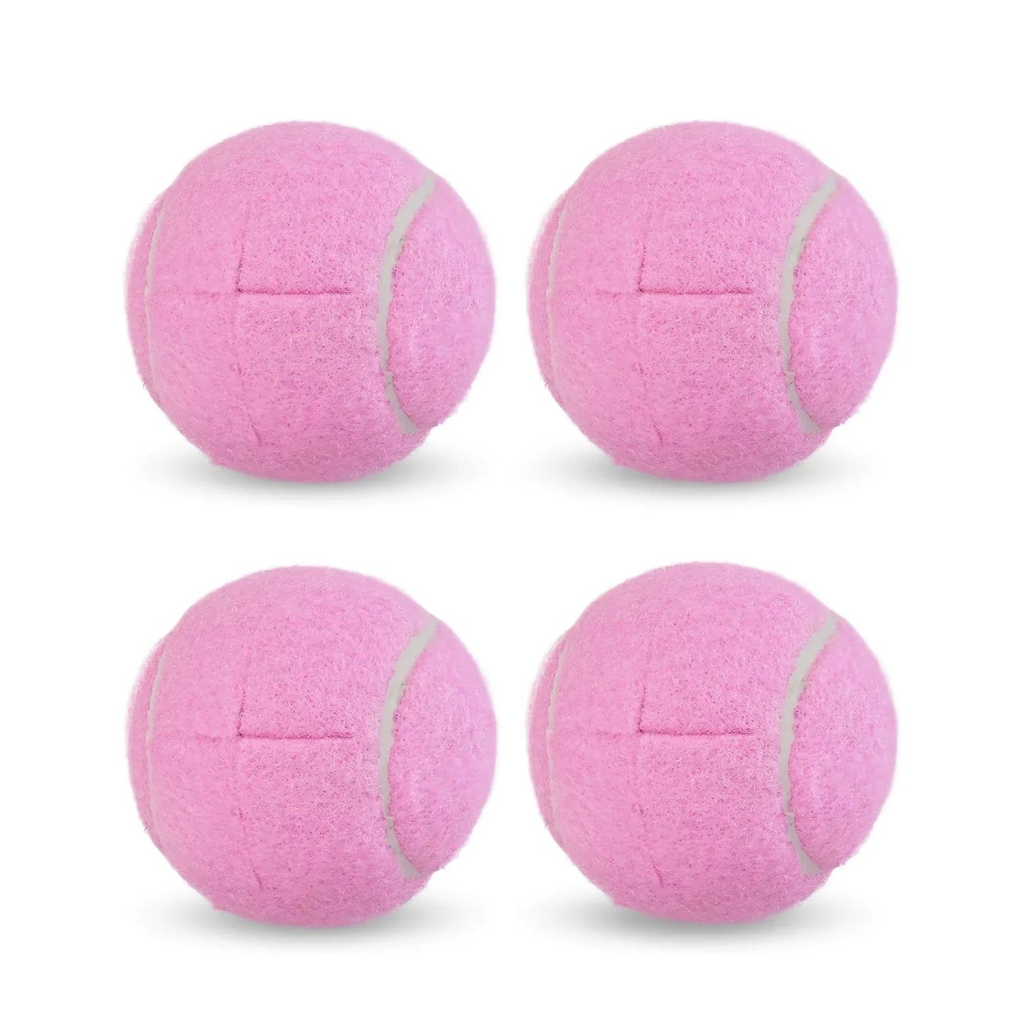 4pcs Precut Walker Tennis Balls – Heavy Duty Felt Pads for Furniture Legs & Floor Protection