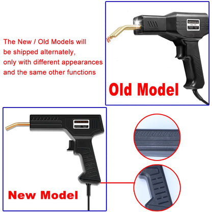 50W Plastic Welding Repair Kit - Hot Stapler & Bumper Soldering Gun for Car, PVC and Garage Repairs