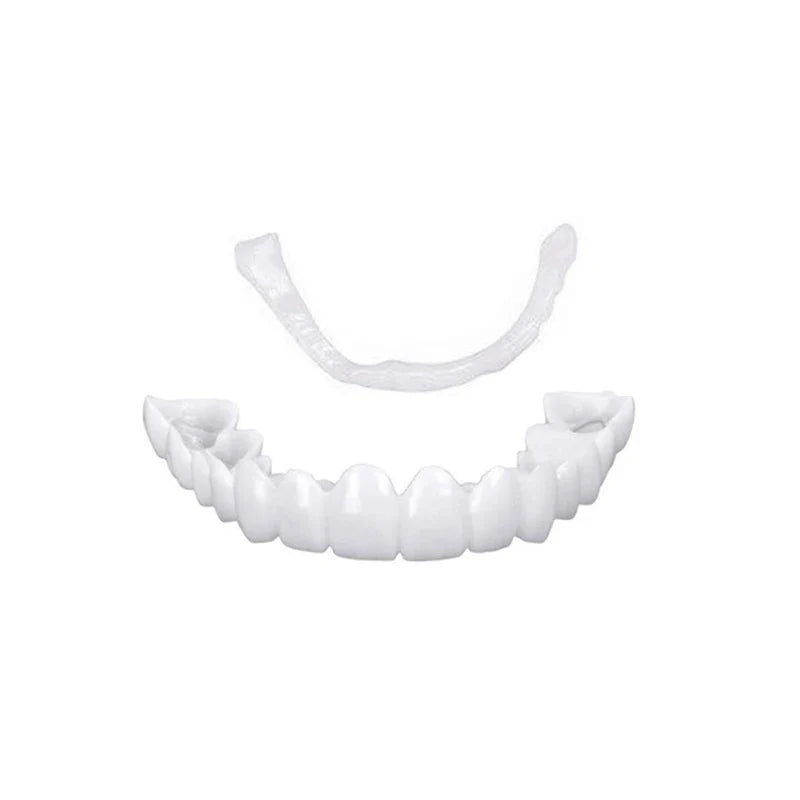 Veneer Snap-on Teeth Kit – Fake Temporary Tooth Whitening Replacement, Dental Fix for Men & Women