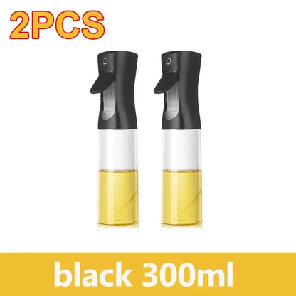 Oil Spray Bottle - 200/300/500ml Cooking Olive Oil Sprayer for BBQ Baking Vinegar & Kitchen Use