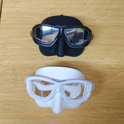 HD Full Face Diving Mask - Anti-Fog Large-Frame Snorkel Goggles for Freediving & Scuba Diving