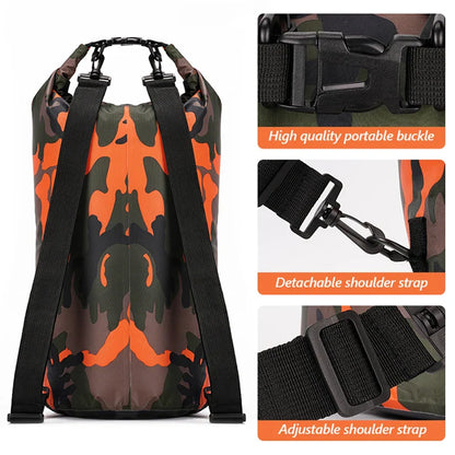 30L/15L Waterproof Dry Bags with Wet Separation Pocket - Backpack for Kayaking, Boating, Swimming, and Outdoor Sports, Model XAZ9