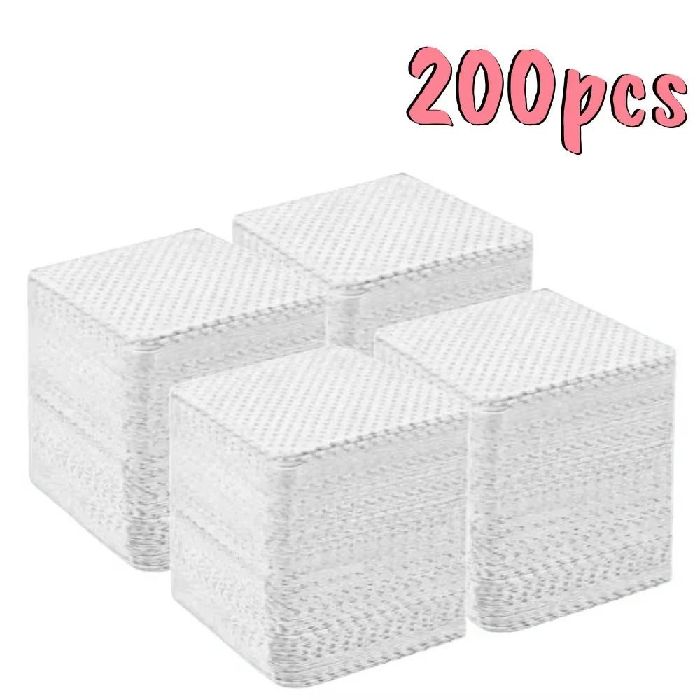 Lint-Free Nail Wipes - Aluminum-Free Gel Cleansing Tissues & Nail Polish Remover Pads for Nail Art Beauty Care
