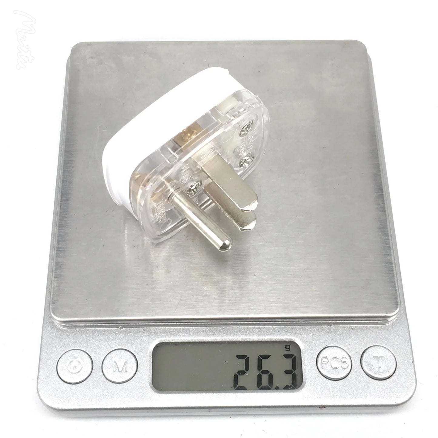 US American 3-Pin AC Power Plug - Rewireable Male Electrical Connector with Wire for Extension Cord Cable
