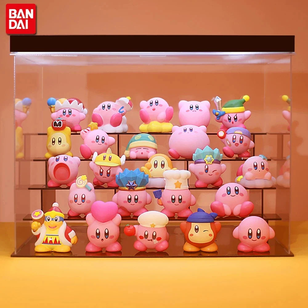 8pcs Kirby Anime Figure Set – Cute Pink Mini Figures for Kids’ Collectible Toys & Gifts