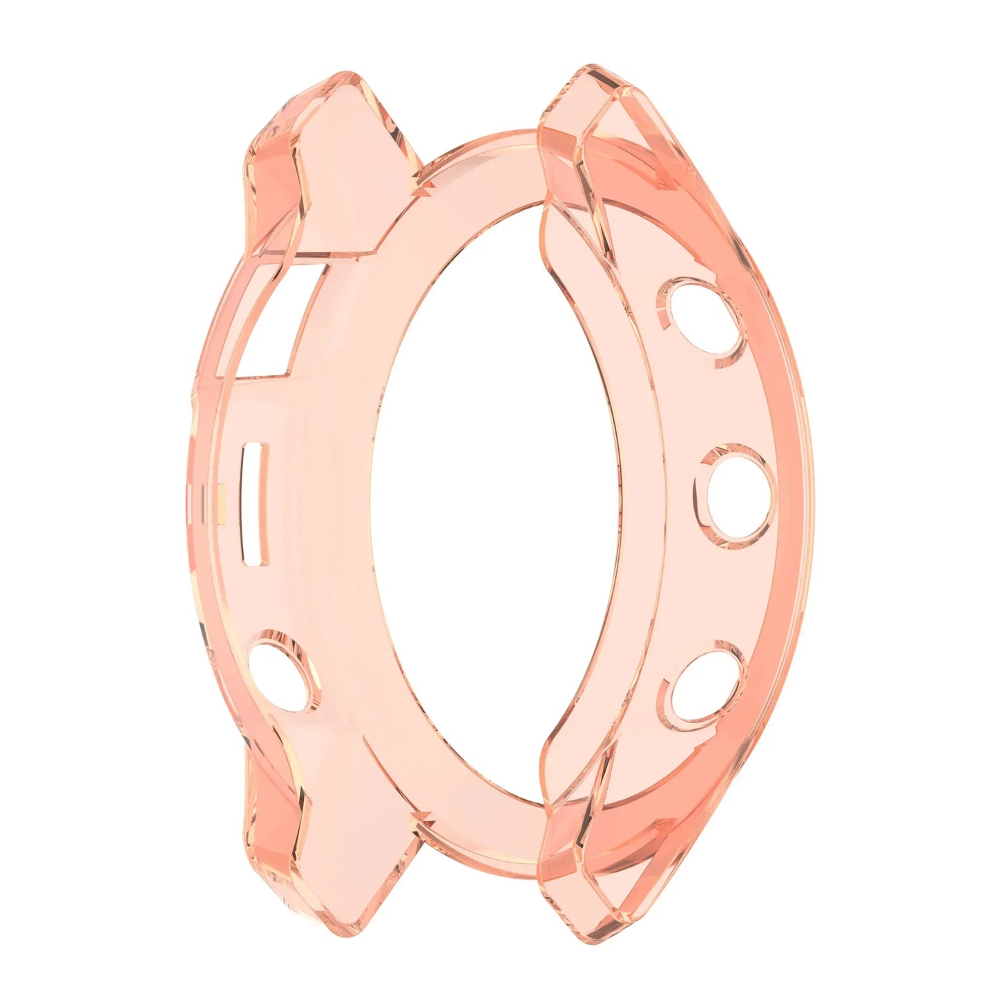 Transparent TPU Protective Case for Garmin Fenix 5/6/7 Series – Soft Slim Watch Cover