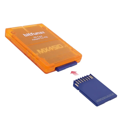 MX4SIO PS2 Memory Card Adapter - SIO2SD TF/SD Card Reader for PlayStation 2 Game Console Storage