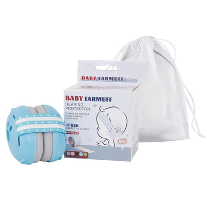 2-in-1 Baby Noise-Reduction Earmuffs – Adjustable Kids Ear Protection Headset for Sleep, Travel & Airplane Anti-Noise Comfort