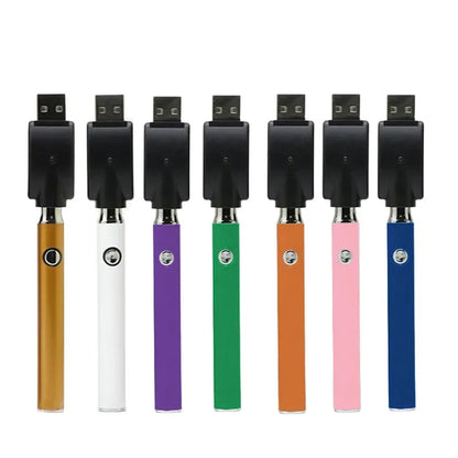 Portable Electric Soldering Iron Kit – 510 Thread Welding Tool Pen with 650/1100mAh Battery and Heat Tips for Electronic Repair