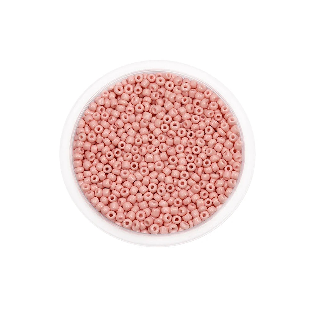 Czech Glass Seed Beads 3/4mm 300/600Pcs - Small Round Loose Charm Beads for DIY Jewelry Making, Earrings, Bracelets & Crafts