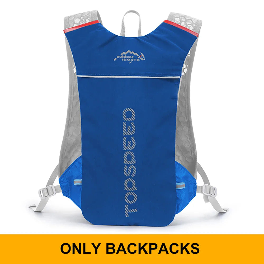 5L Ultralight Outdoor Trail Running Backpack — Hydration Vest with 500ML Water Bottle for Men