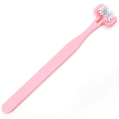 Double Sided Dog Toothbrush Set - 2pcs Pet Oral Care Toothbrushes for Teeth Cleaning and Dental Hygiene