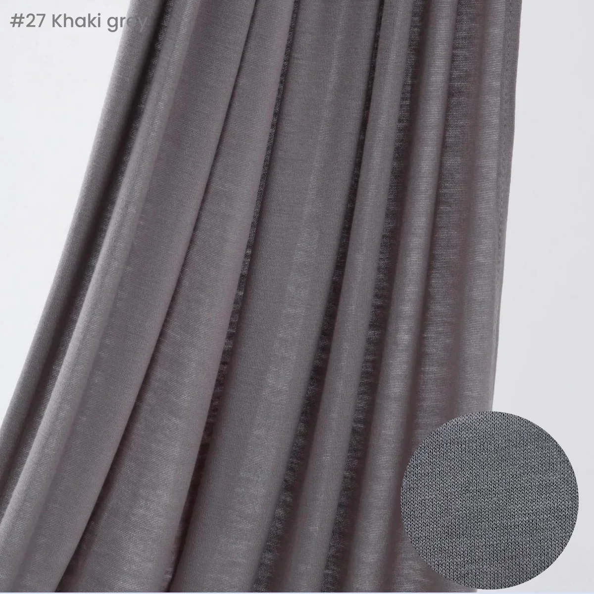 29 Color Jersey Hijab Scarf - Solid Cotton Stretch Muslim Head Wrap Turban Shawl