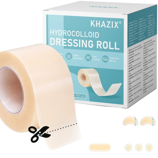 Pimple Patch Wound Dressing Roll - Cuttable Skin-Friendly Adhesive Tape for Clean Skin Protection