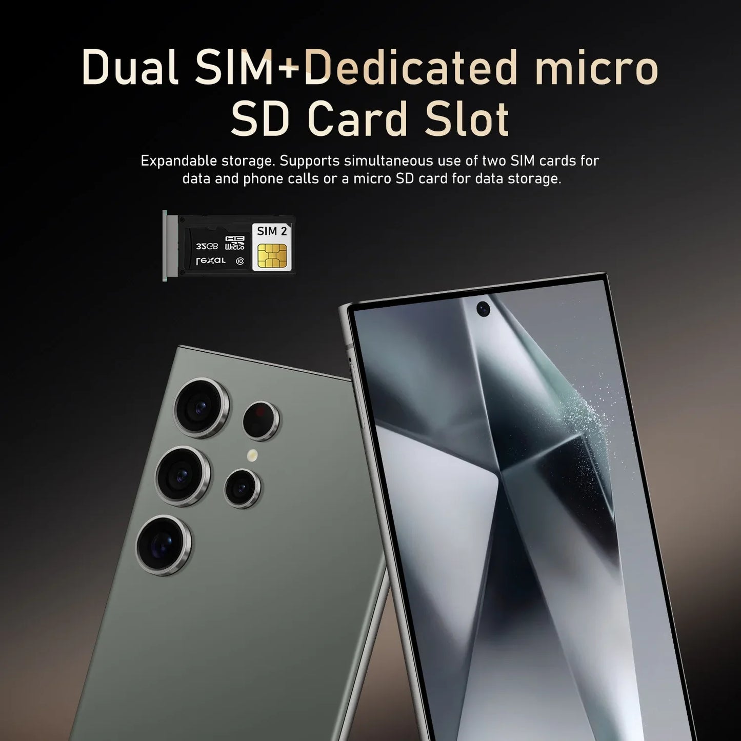 S25 Pro Android Smartphone – 6.8" Display, 8GB RAM + 256GB ROM, Dual SIM, 24MP+48MP Camera, 6000mAh Battery, Google Play Support