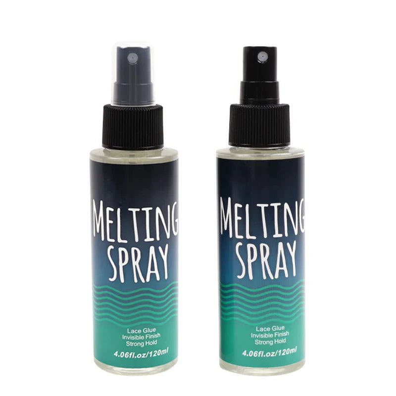 120ml Lace Melting Spray – Seamless Finish Glue, Invisible Hair Adhesive for Lace Wigs, Strong Hold