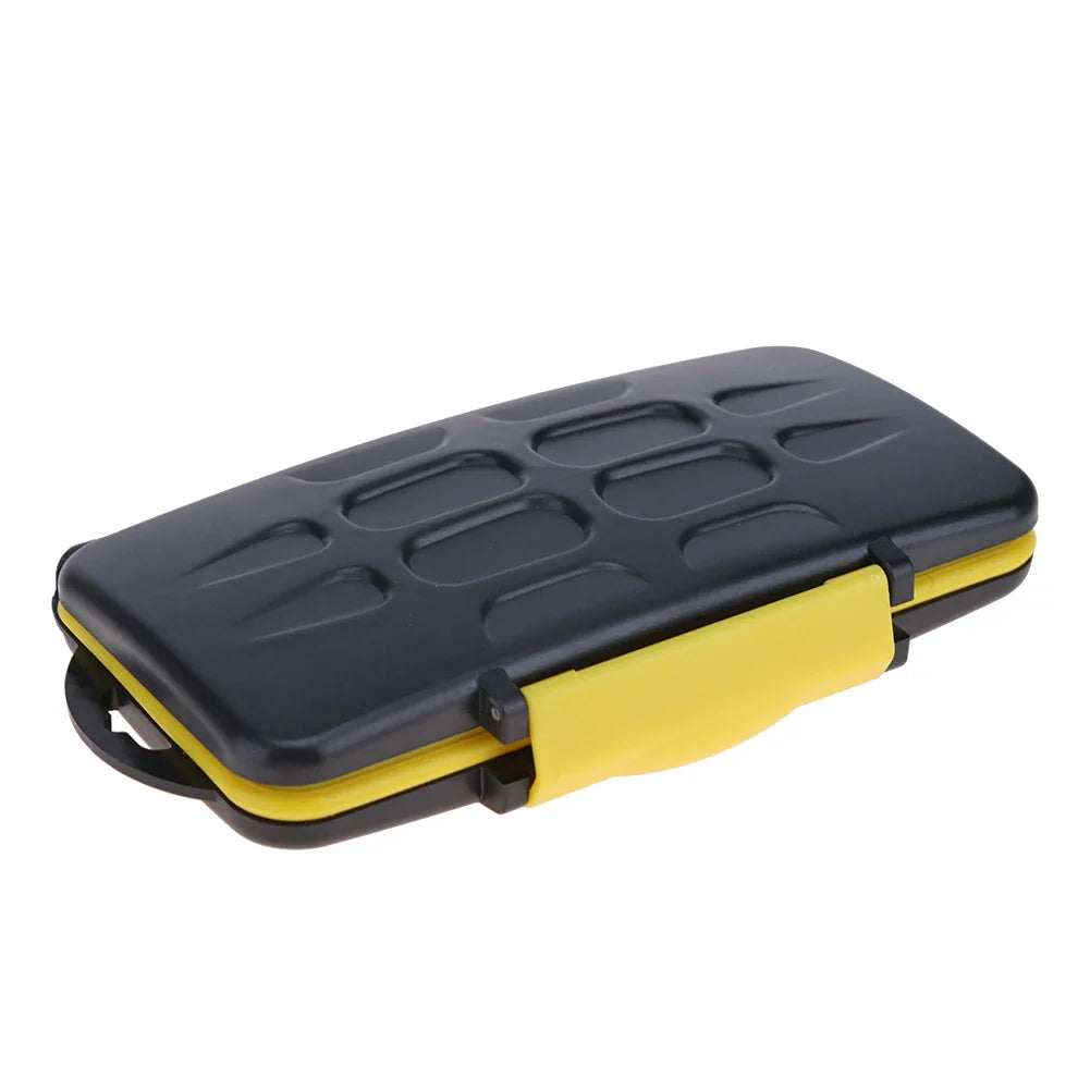 Multi-Grid Memory Card Case – Anti-Shock Large Capacity Storage Box for ID & Credit Cards, Portable Protector Cover