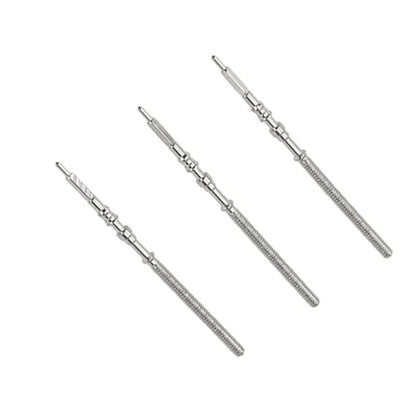 10Pcs Watch Steel Stem & Crown Kit - Replacement Parts for NH35, NH36, NH38, NH39 Movement Watches