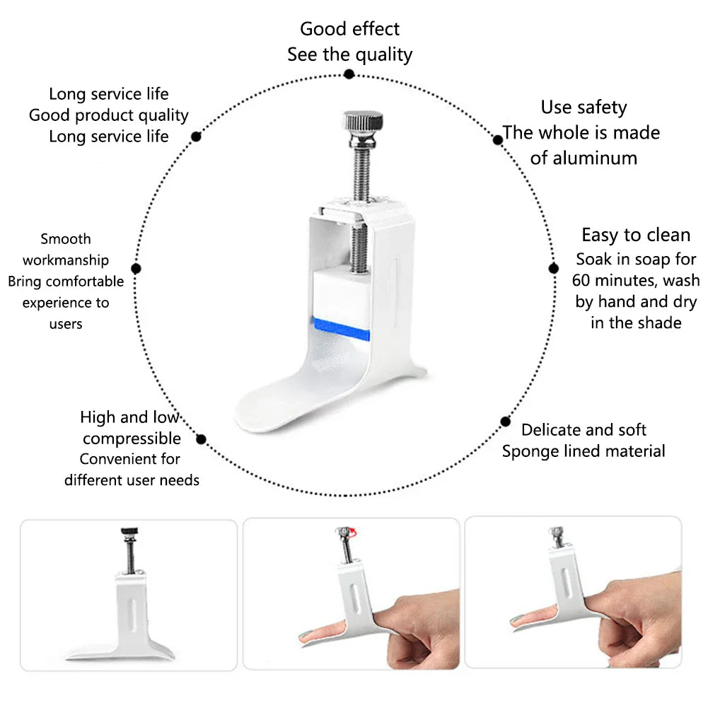Finger Straightener Splint — Joint Support Brace & Medical Finger Rehabilitation Holder for Arthritis & Injury