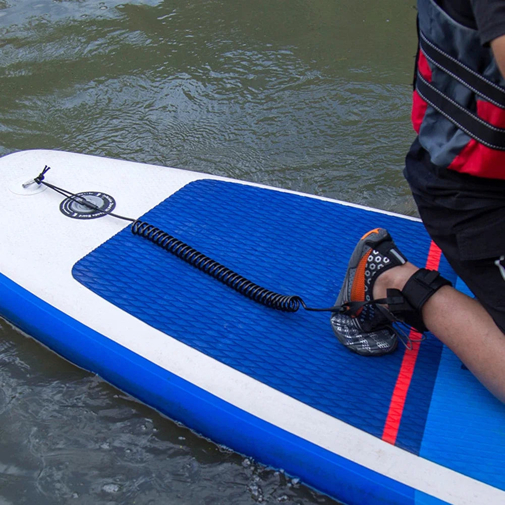 SUP Board Ankle Leash — Elastic Foot Rope for Stand Up Paddle Board Surfing Safety