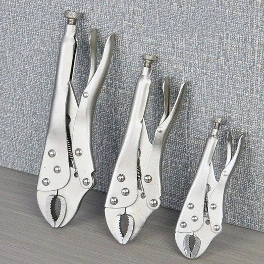 Industrial Heavy-Duty Pressure Pliers - Multifunctional C-Type Fixed Circular Mouth Force Wrench Tool