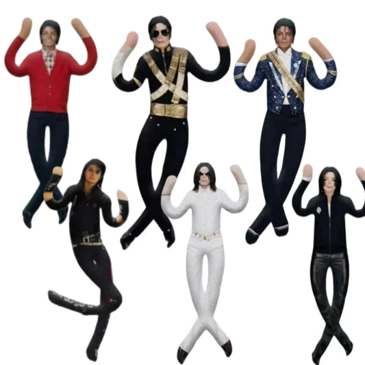 Michael Jackson Plush Cosplay Doll - Movable Collectible Figure Home Decor Ornament Gift