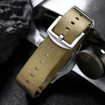 MILITREK 9001 Military Retro Men’s Watch - Quartz Stainless Steel Waterproof Sapphire Luminous Wristwatch