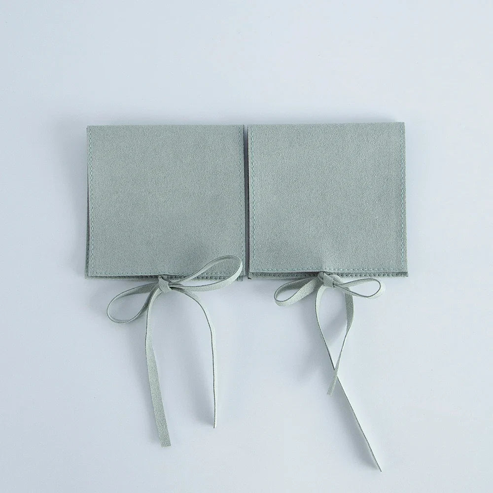 10PCS Velvet Jewelry Gift Pouches - Elegant Wedding Favor Bags & Microfiber Cosmetic Storage Bags