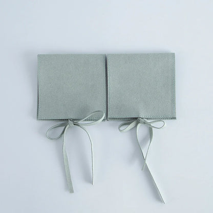 10PCS Velvet Jewelry Gift Pouches - Elegant Wedding Favor Bags & Microfiber Cosmetic Storage Bags