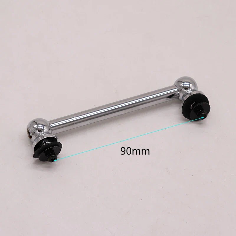 High-Quality Silver Double-Side Snare & Tom Drum Lugs – Includes Screws and Washers