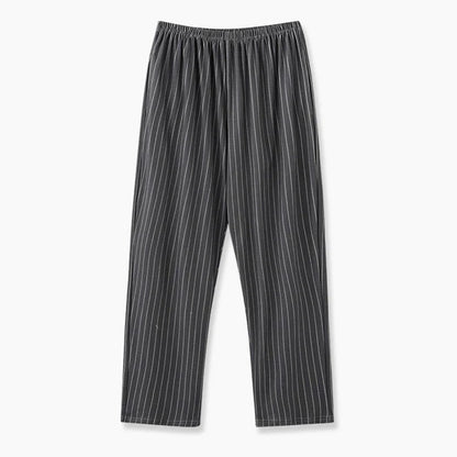 Men’s Plaid Pajama Pants - Soft Breathable Casual Lounge Trousers for Sleepwear & Nightwear