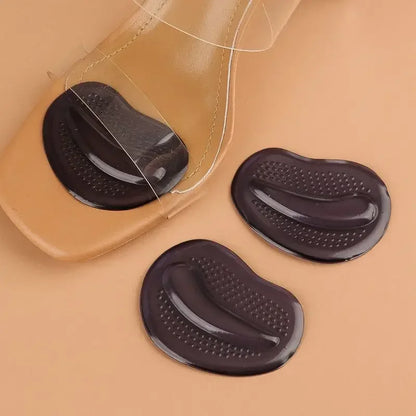 Silicone Forefoot Gel Pads - Self-Adhesive Non-Slip Cushions for High Heels & Sandals