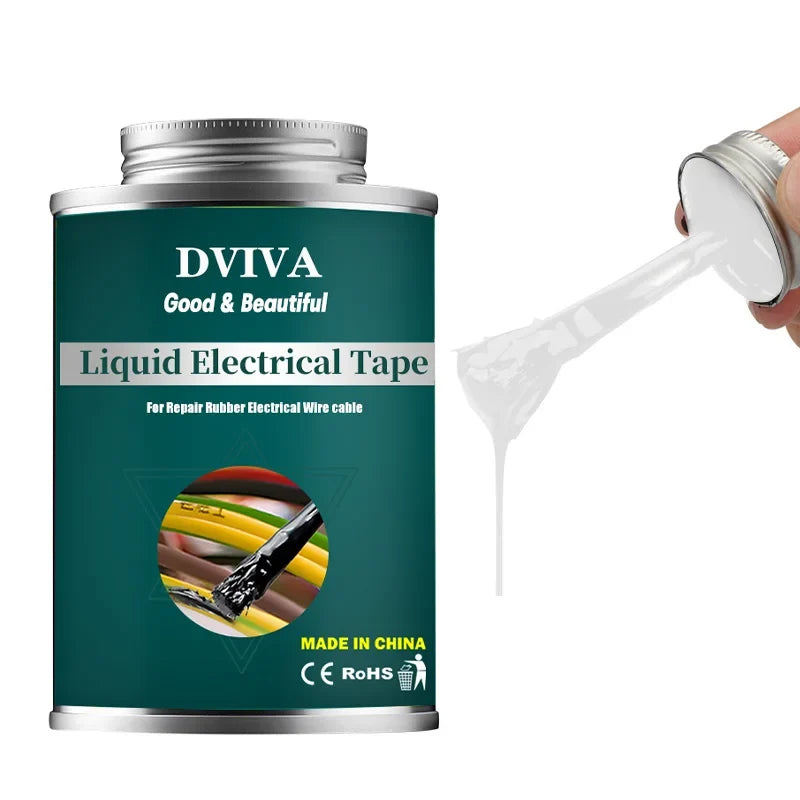 Liquid Electrical Tape Sealant - Waterproof Insulation Coating Glue for Wire Cable Repair and Protection 15-300ml