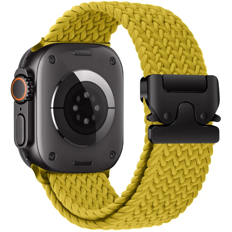 Parachute Braided Strap for Apple Watch – Compatible with 46mm, 45mm, 44mm, 41mm, Series 10/9/8, SE, Ultra 2, 49mm