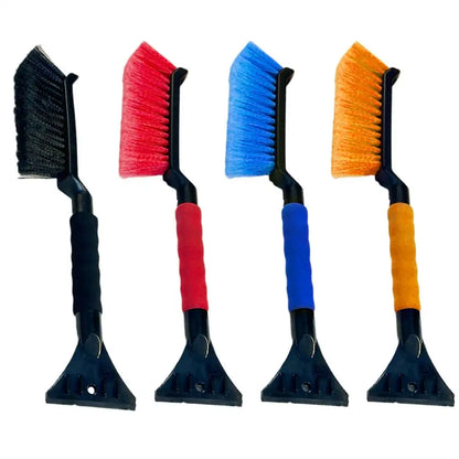 2-in-1 Car Snow Brush & Ice Scraper – Ergonomic Foam Grip for SUV & Car Windows
