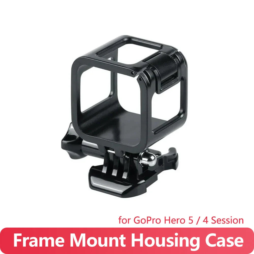 Frame Mount Housing Case — Compatible with GoPro Hero 5 Session, Hero 4 Session & Hero Session Cameras
