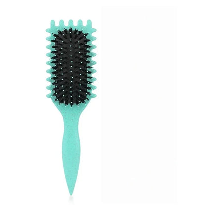 Curly Hair Styling Brush - Tangle-Free Curl Shaping Comb for Men & Women