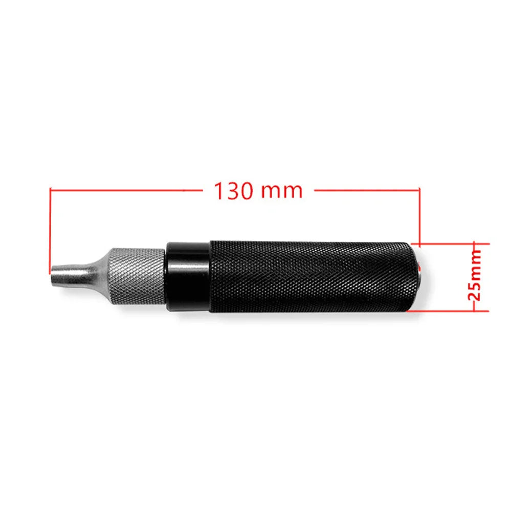 Car & Motorcycle Tire Repair Kit – Puncture Plugger Tools with Mushroom Plug, Probe & Nozzle