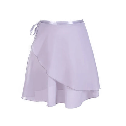 Adult Chiffon Ballet Tutu Skirt - Wrap Dance Skirt for Women & Girls Gymnastics Training