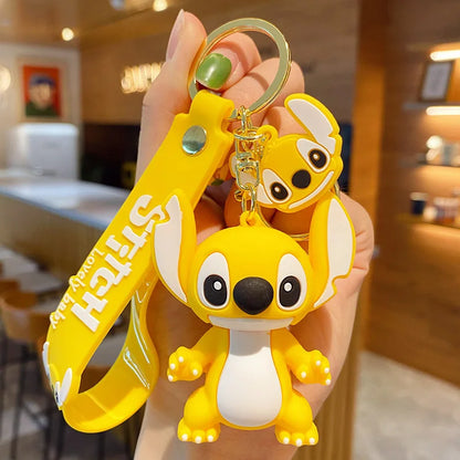 Kawaii Anime Disney Toy Story Keychain – Cartoon Doll Pendant Keyring for Kids, Personalized Gift