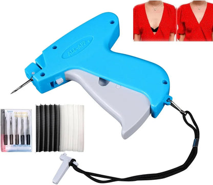 Quick Clothing & Quilt Fixer Tag Gun Set — Portable Buckle Glue Needle Tool for Garment & Blanket Fastening