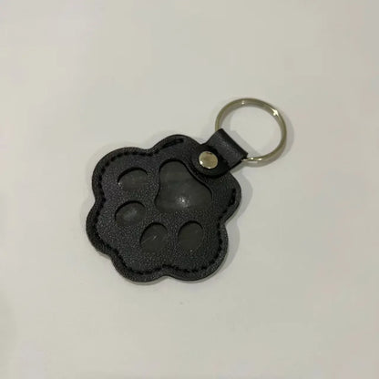 Dog & Cat Hair Storage Keychain – Cute Pet Keepsake Bag Pendant Car Keychain Gift