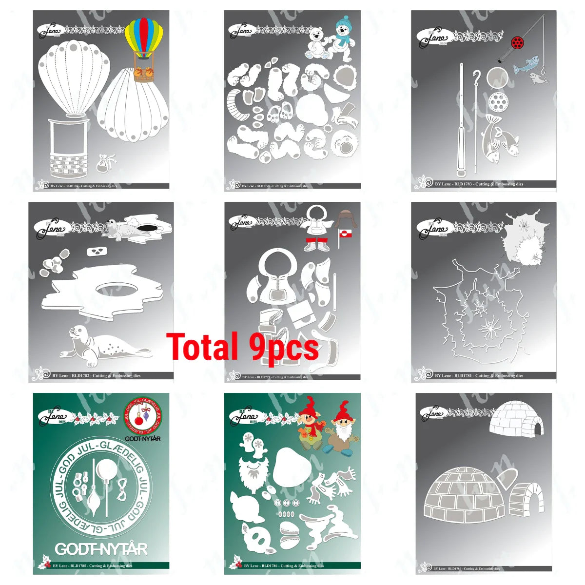 Tall Elf Metal Cutting Dies – Pine Cone Gnome Scrapbooking, Mailbox Craft Supplies for DIY Photo Albums