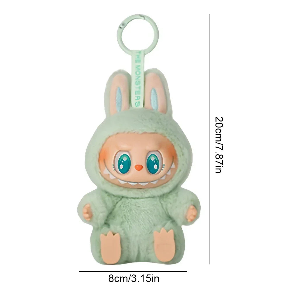 Labubu Have A Seat Series Anime Figure PVC Keychain Doll – Kawaii Monster Pendant Toy Gift