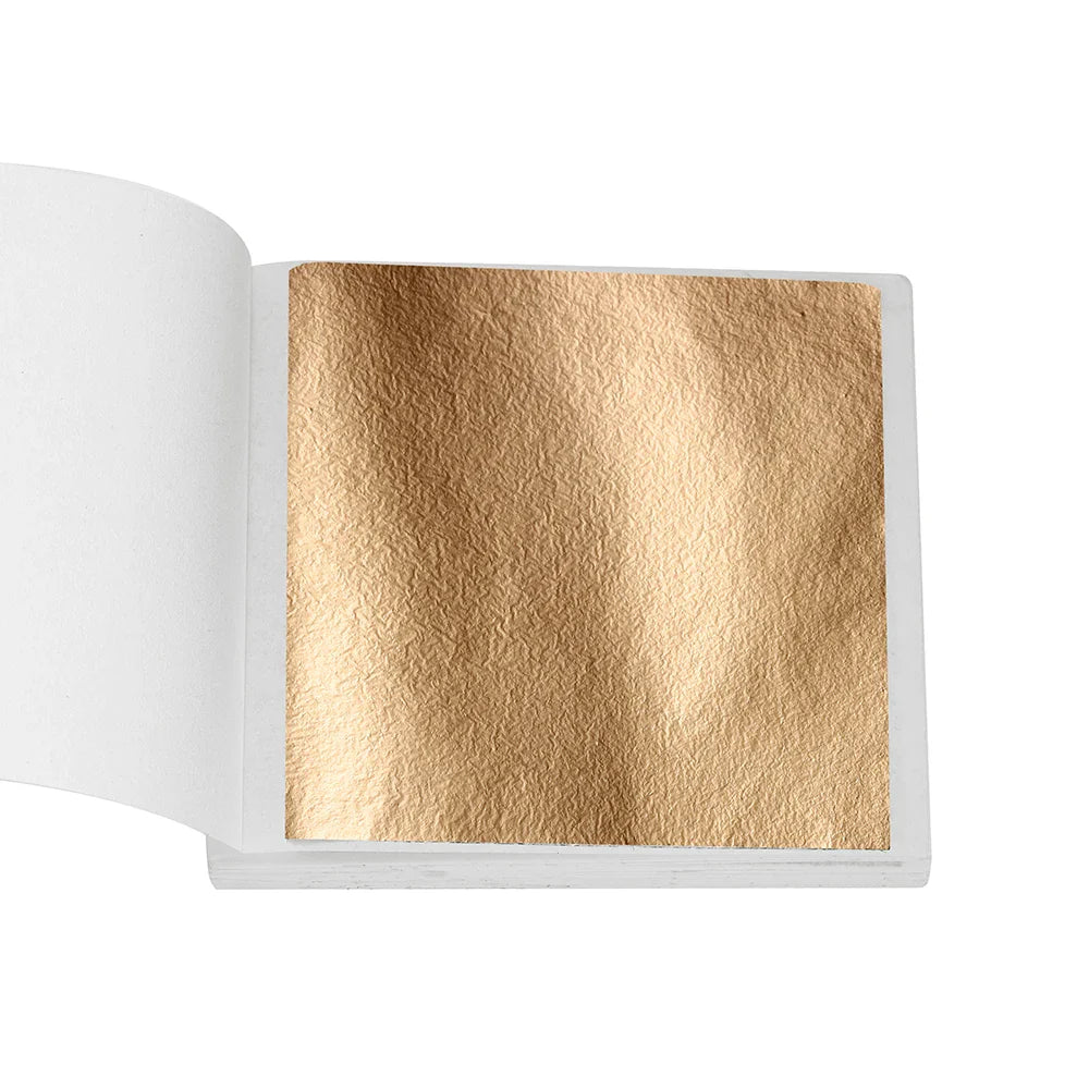 100-200 Sheets Imitation Gold Foil Paper – Gilding DIY Epoxy Resin Jewelry Making & Craft Decoration