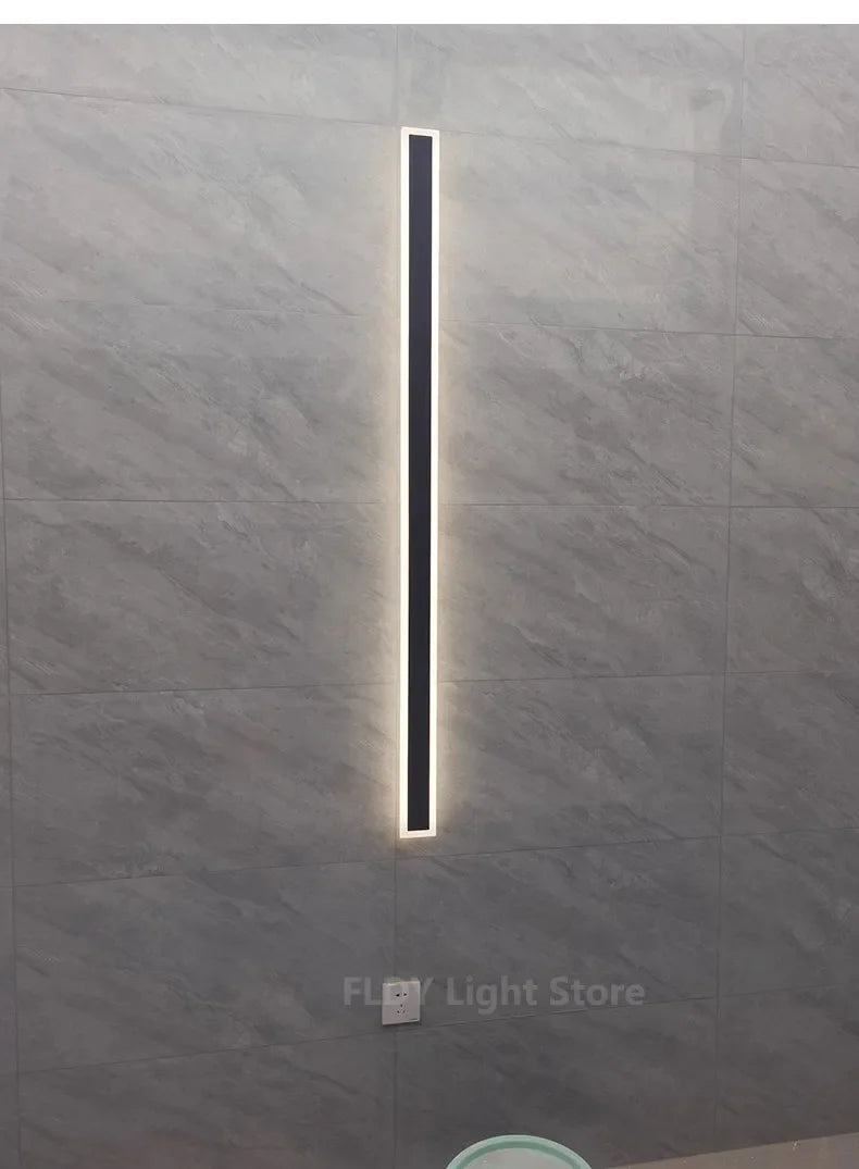 Outdoor Wall Lamp – IP65 Waterproof LED Long Corridor & Staircase Light, Balcony, Villa & Garden Entrance Lighting