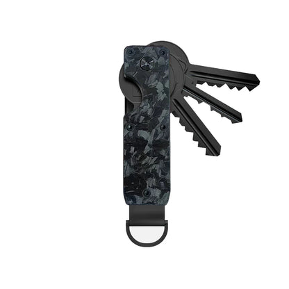 Compact Metal Key Organizer – Minimalist Key Case Holder for 2-6 Keys, Secure Keychain