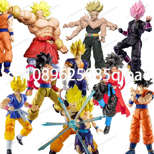 Demoniacal Fit SSJ4 Goku Action Figure - Dragon Ball SHF Untamed Power Collectible Model Toy Gift